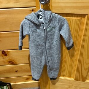 Nike Cozy Gray Kids winter coveralls
